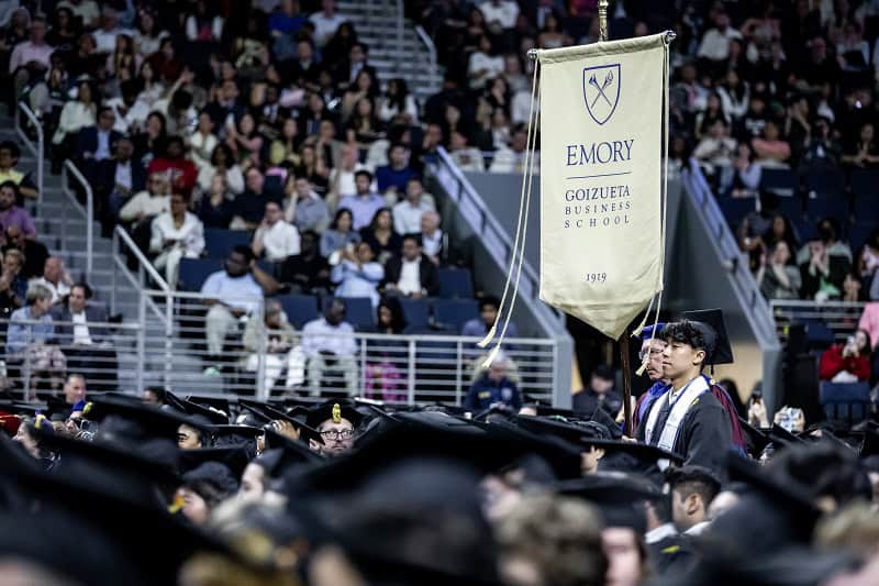 Goizueta Commencement 2024 kicks off with pomp and circumstance.